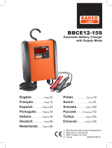 Schumacher Bahco BBCE12-15S Automatic Battery Charger with Supply Mode El kitabı