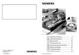 Siemens ES326BB20E/01 Kullanım kılavuzu