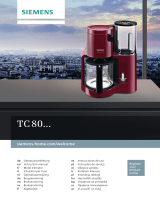 Siemens TC80103 Kullanım kılavuzu