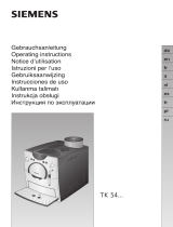 Siemens TK 54001 El kitabı