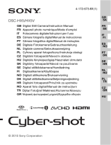 Sony Série Cyber Shot DSC-HX5V Kullanım kılavuzu