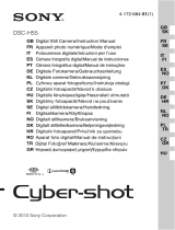 Sony Cyber-Shot DSC H55 Kullanici rehberi