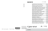 Sony Cyber-Shot DSC W610 Kullanici rehberi