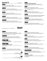 Sony DSC-TX5/B Önemli bilgi