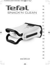 Tefal SW3712 - Snack And Clean El kitabı