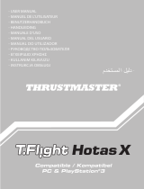 Thrustmaster Thrustmaster T-Flight Stick X PS3 Kullanım kılavuzu