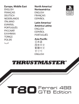 Thrustmaster T80 Ferrari 488 GTB Edition Volant Racing Kullanım kılavuzu
