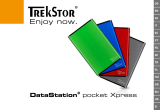 Trekstor DataStation pocket Xpress Kullanım kılavuzu