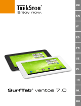 Trekstor SurfTab Ventos 7.0 Kullanım kılavuzu