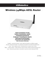 US Robotics Wireless 54Mbps ADSL Router Kullanım kılavuzu