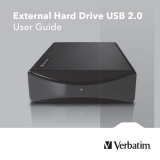 Verbatim External HARD DRIVE USB 2.0 Kullanım kılavuzu