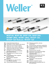 Weller WXMP Set Kullanma talimatları