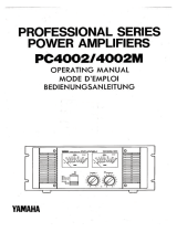 Yamaha PC4002 El kitabı