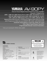 Yamaha 90Y Kullanım kılavuzu