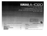 Yamaha T-1020 El kitabı