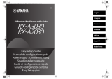 Yamaha RX-A3030 El kitabı