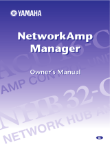 Yamaha NetworkAmp Manager El kitabı