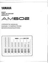 Yamaha AM602 El kitabı