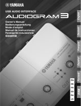 Yamaha Audiogram3 El kitabı