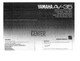 Yamaha AV-35 El kitabı