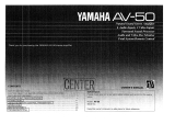 Yamaha AV-50 El kitabı