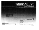 Yamaha MX-55 El kitabı