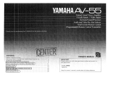 Yamaha AV-55 El kitabı