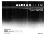 Yamaha AX-330e El kitabı