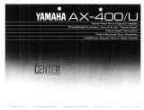 Yamaha AX-400 El kitabı
