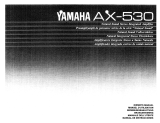 Yamaha AX-530 El kitabı