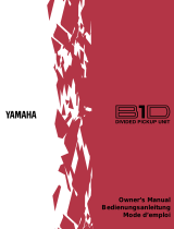 Yamaha B1D El kitabı