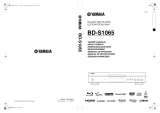 Yamaha BD-S1065 El kitabı