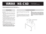 Yamaha NS-C60 El kitabı