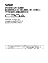 Yamaha C20A El kitabı