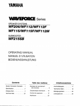 Yamaha WF215SB El kitabı