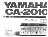 Yamaha CA-2010 El kitabı