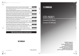 Yamaha CD-N301 El kitabı
