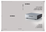 Yamaha CD-S2100 El kitabı