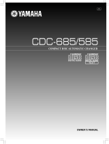 Yamaha CDC-585 Kullanım kılavuzu