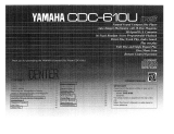 Yamaha CDC-610U El kitabı