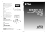 Yamaha cdc 685 El kitabı