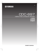 Yamaha CDC-697 El kitabı