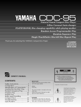 Yamaha CDC-95 Kullanım kılavuzu