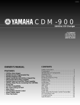 Yamaha CDM-900 Kullanım kılavuzu