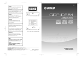 Yamaha CDRD651 Kullanım kılavuzu