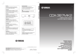 Yamaha CDX-397MK El kitabı