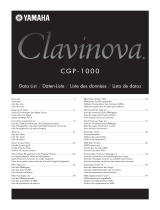 Yamaha Clavinova CGP-1000 Veri Sayfası