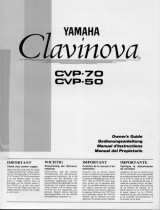 Yamaha Clavinova CVP-50 El kitabı