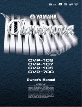 Yamaha Clavinova CVP-105 Kullanım kılavuzu