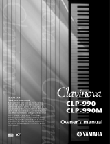 Yamaha Clavinova CLP-990M Kullanım kılavuzu